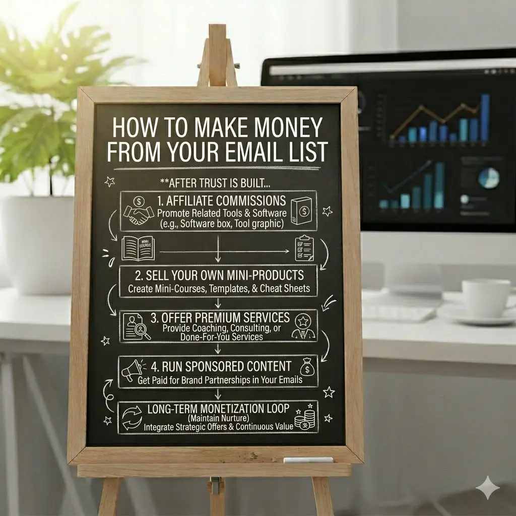 How to Make Money from Your Email List