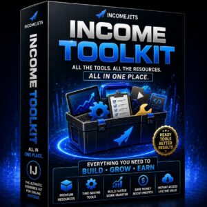 Ultimate AI Income Toolkit Premium Package Box