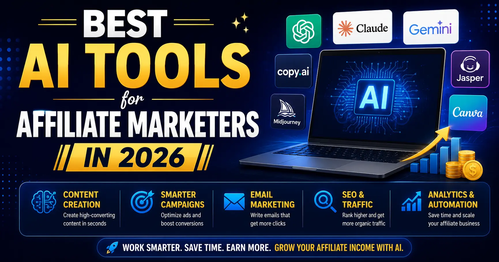 Best AI Tools for Affiliate Marketers in 2026