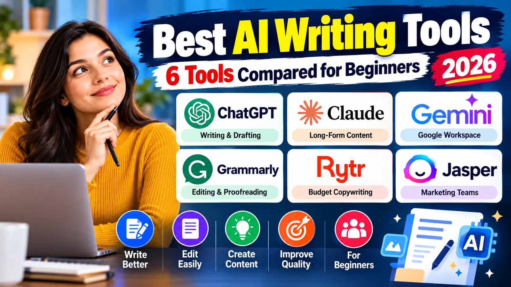 best ai writing tools