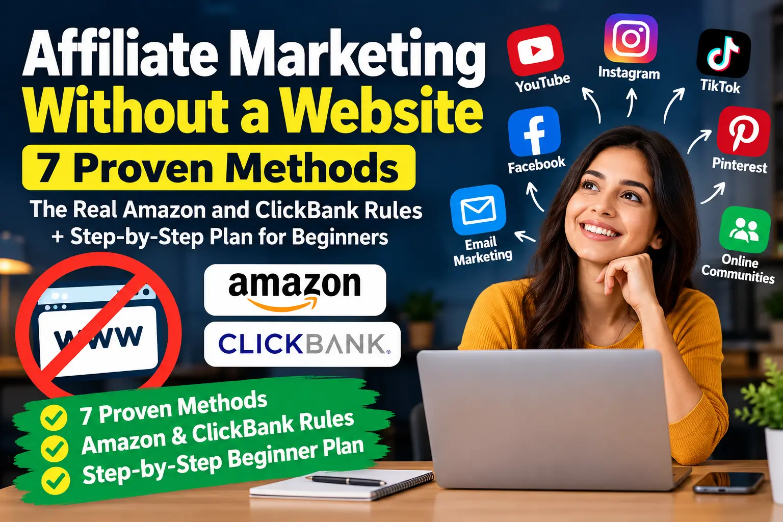affiliate marketing without a website