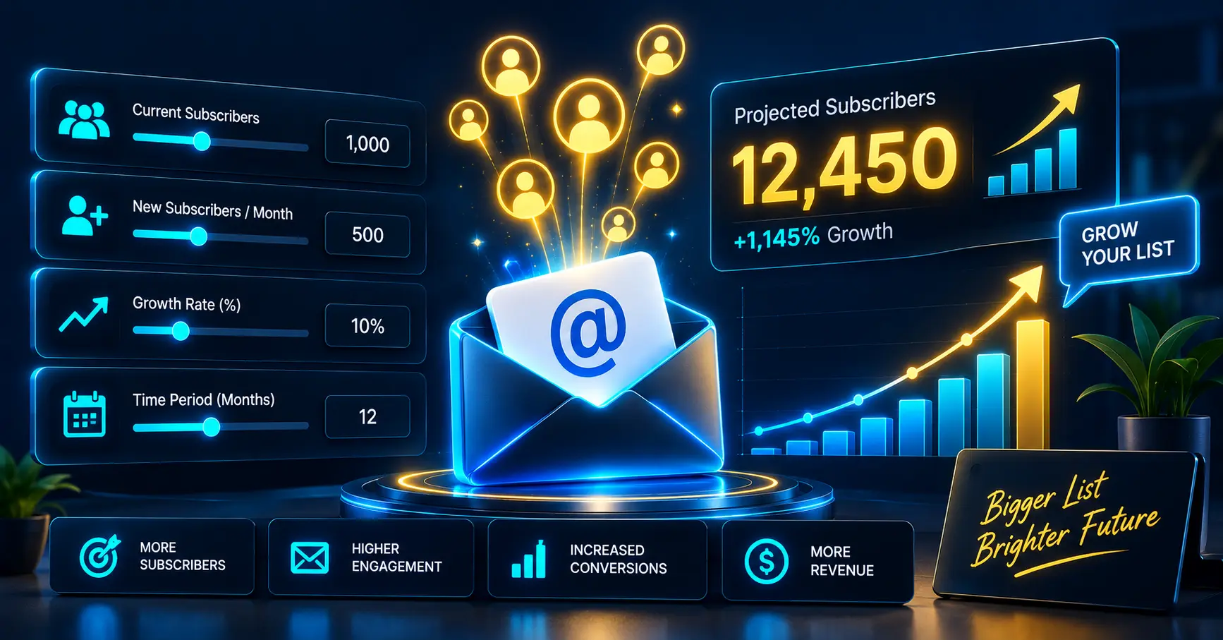 List Growth Calculator
